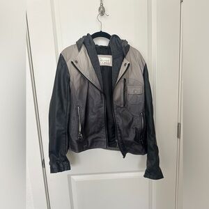 Faux Leather Jacket - junior size